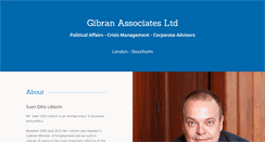 Desktop Screenshot of gibranassociates.com